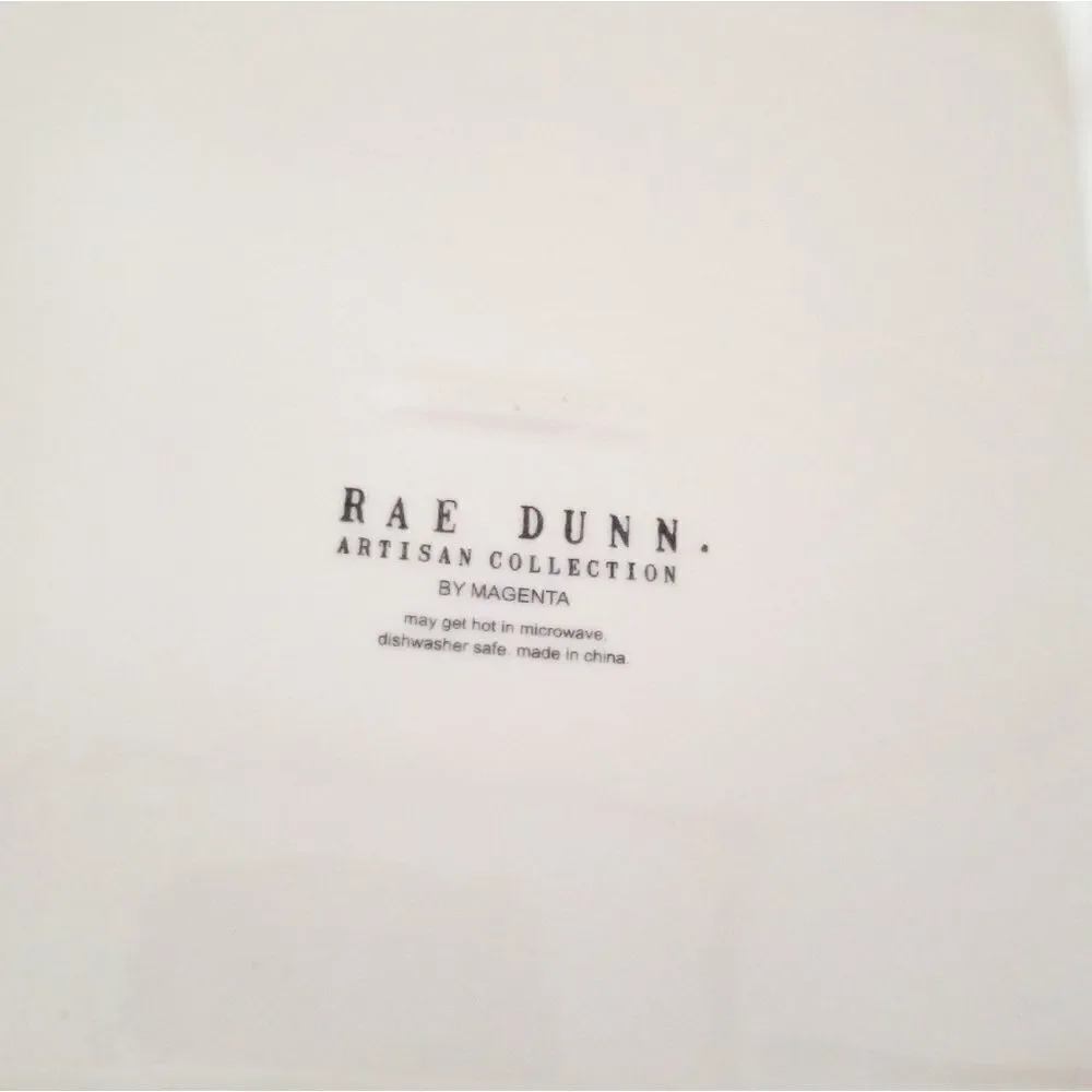 Rae Dunn square serving plate artisan collection